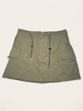 Princess Polly Olive Green Khaki Cargo Mini Skirt Size 6 NWT